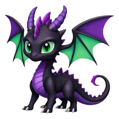 Meloetta-Cynder-Spyro-Toothless-Fakémon-creature-hybrid sticker