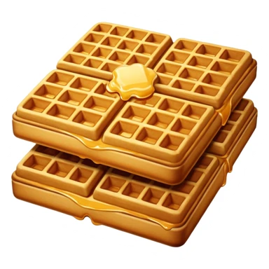 Waffle  sticker