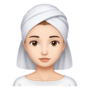 Night skin care sticker