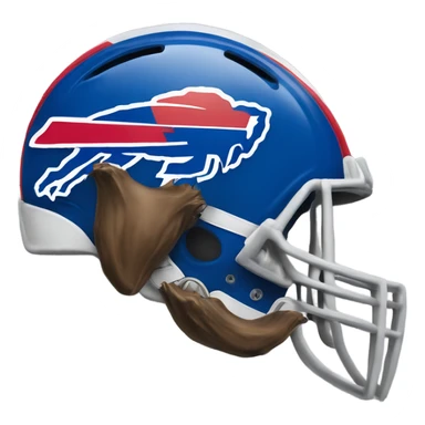 Buffalo Bills Super Bowl trophy sticker