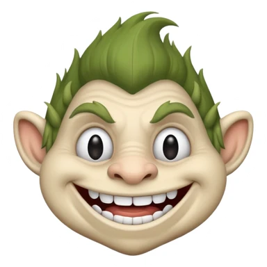 Troll face meme sticker