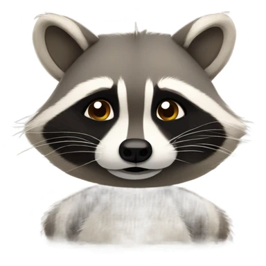 two tired raccoons sticker