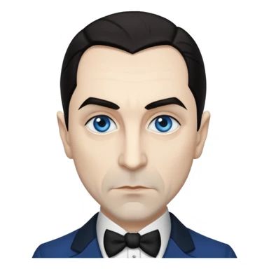 Bela Lugosi blue eyes sticker