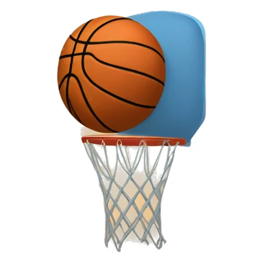 Balon de basquet sticker
