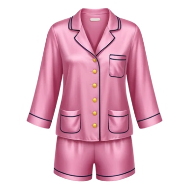 Cute pink silk pjs sticker