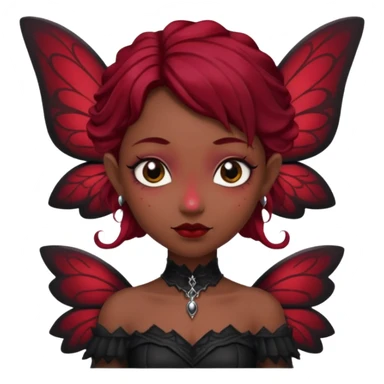 Bordo Gotik peri sticker