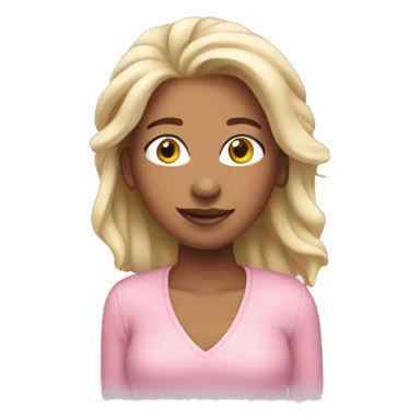 Realistic light pink porshe  sticker