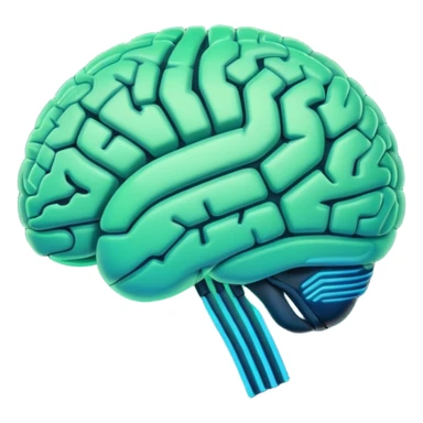 I need an emoji for Slack that ilustrates Artificial Intelligence (AI) si I can flag/tag pull requests and messages that are generated with AI for colleagues to know that they need to pay attention !

Make it animated and as large as possible  sticker