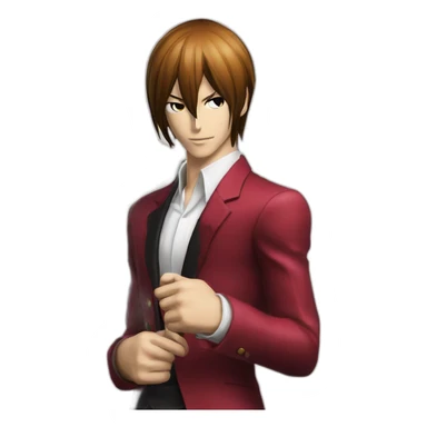 KING OF FIGHTER IORI YAGAMI sticker