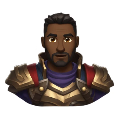 Darius from league of legends sticker