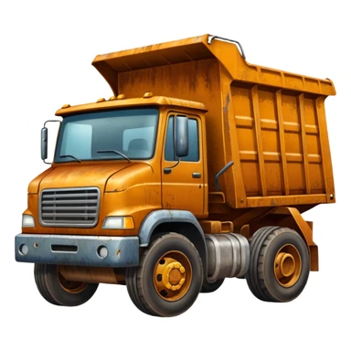 Camión volquete sticker