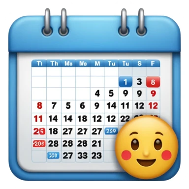 calendario sticker
