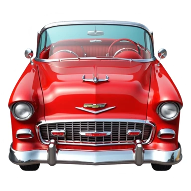 1955 Chevy Belair  sticker