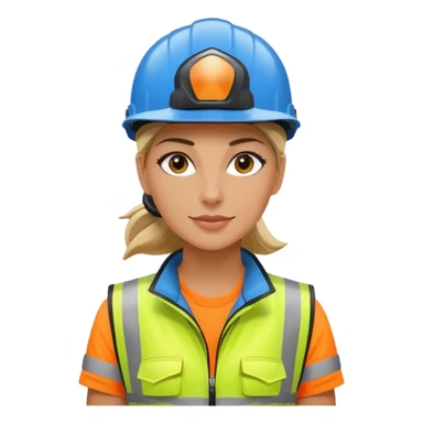 Urban Bike Courier woman  sticker