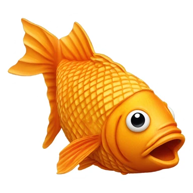 Goldfish cracker sticker