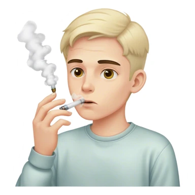 spanish boy pale vaping sticker