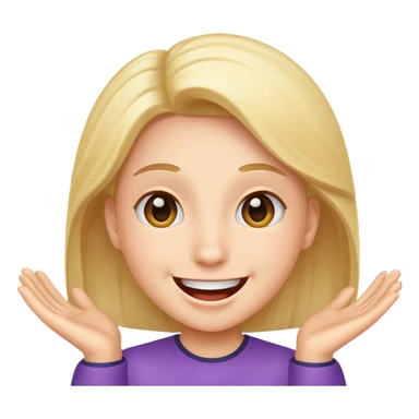 Crazy super excited  sticker