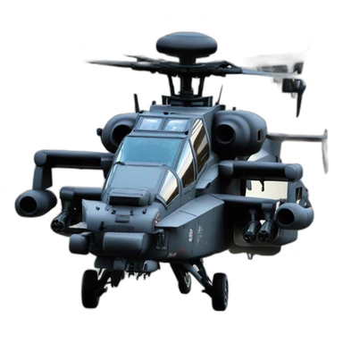 Ah-64GX Apache Warchief with shark paint sticker