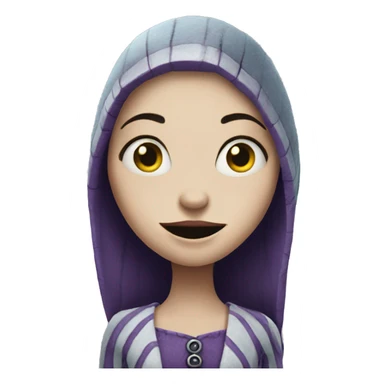 Sally from nightmare before Christmas  sticker