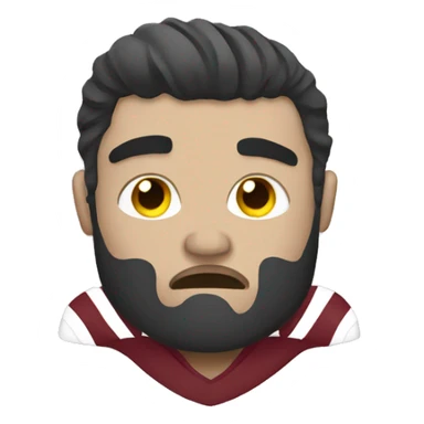 Miserable football  sticker