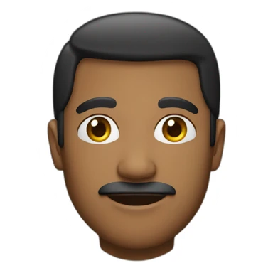 A man he's name is "ibrahim", and he look her iphone sticker