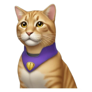 a big supercat sticker