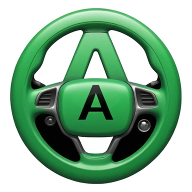 Jeune permis le A de jeune conducteur genre le petit rond  sticker