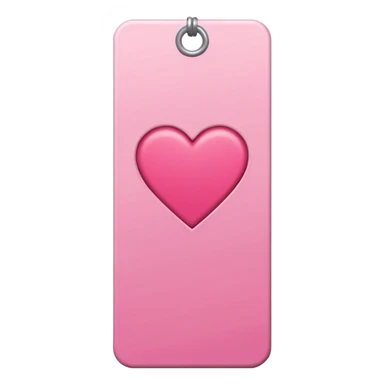 heart patterned  rectangler bookmark sticker