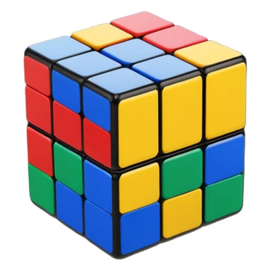 rubic's cube sticker