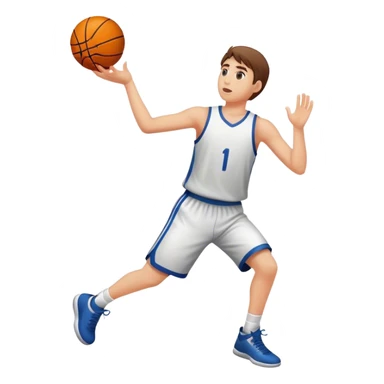 throw basketball and miss sticker