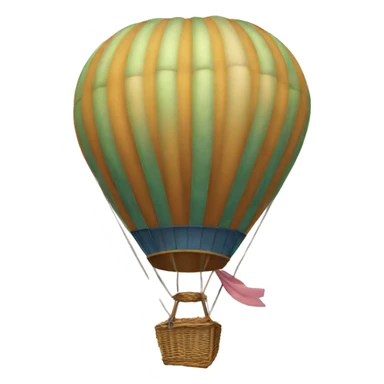 Hot airballoon sticker