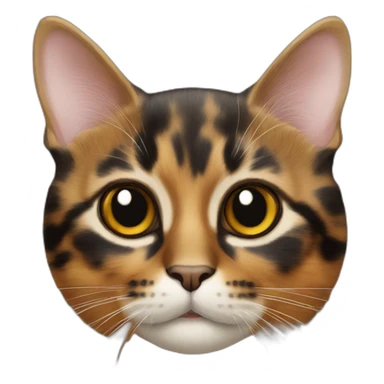 Cat tortoiseshell sticker