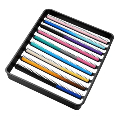 Lash extension supplies sticker