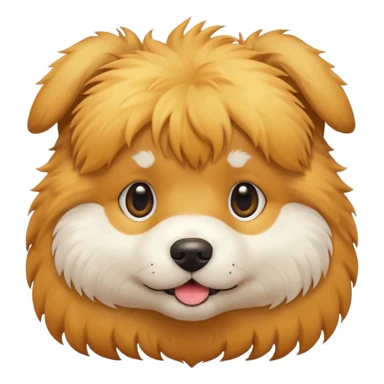 Aesthetic dog sticker