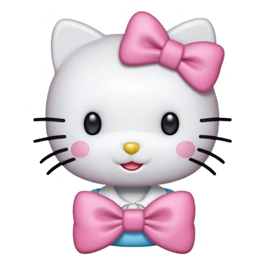 hello kitty cheering sticker