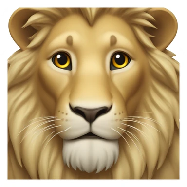 Lion heureux  sticker