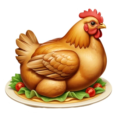 Chicken bellagio sticker
