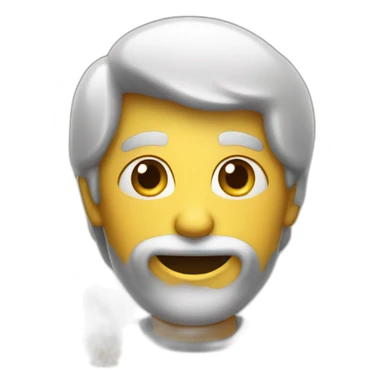 Personne qui souffle une bougie sticker