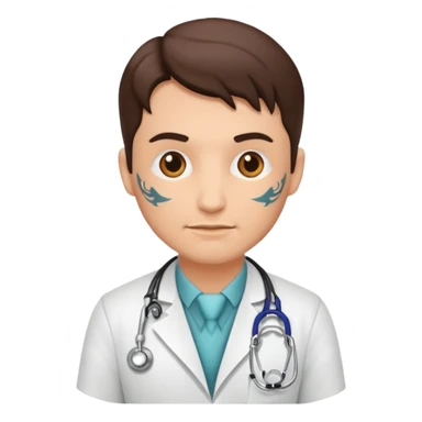 tattooed doctor sticker