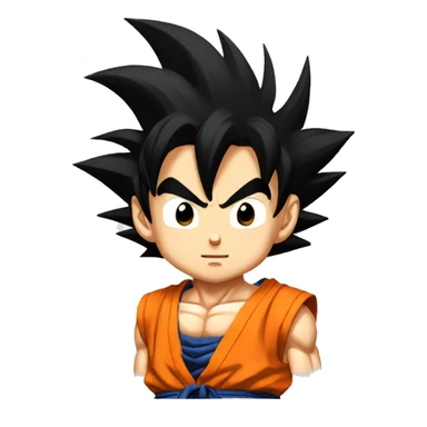 Goku from dragon ball z sticker