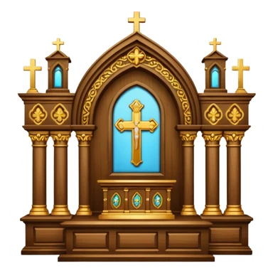 church ritual object sticker