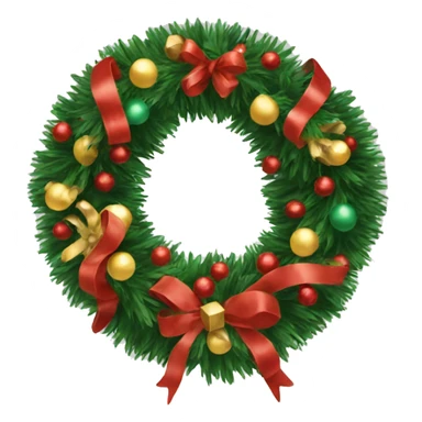 christmas garland  sticker