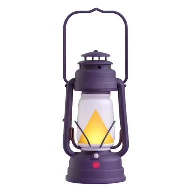 camping lantern sticker