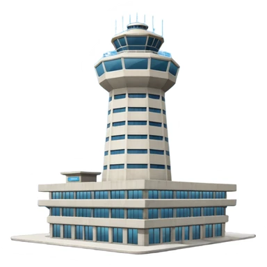 Airport ATC Tower sticker