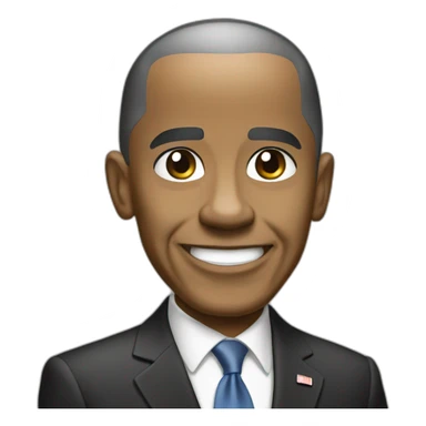 Barrack obama sticker