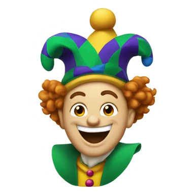 jester entertaining  sticker
