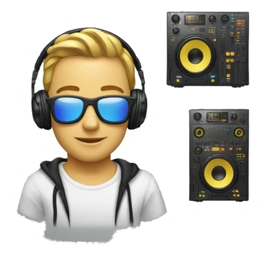 dj equipment sticker