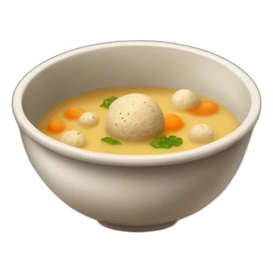 Matzah ball soup sticker