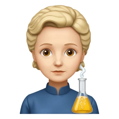 Marie Curie sticker