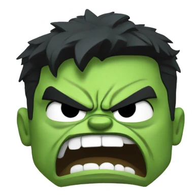 hulk angry sticker